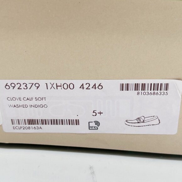 Gucci GG Interlocking Loafer Blue Driver Moccasin Shoes Logo Womens UK 5.5 US 8. - Picture 16 of 16